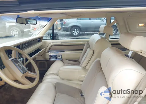 1983 Lincoln Mark Vi из США, поврежденный, VIN 1MRBP98F4DY699705